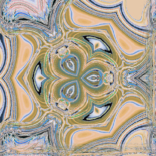 AI Art Hexagon wallpaper pattern
