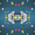 Seamless mirror wallpaper pattern — Origami by wallpaper⁶