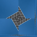 wallpaper⁶ — seamless rotate4 pattern from bauhaus