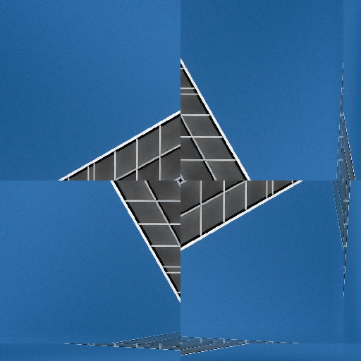 wallpaper⁶ — seamless rotate4 pattern from bauhaus