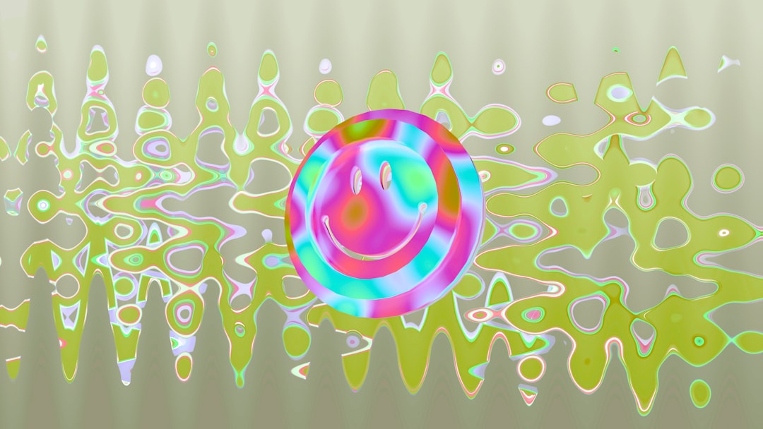 Seamless kaleidoscope wallpaper pattern — Biochemistry by wallpaper⁶ — base photo: iHappy Place | Blender 3D