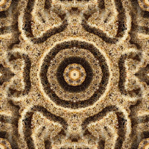 Physics Kaleidoscope wallpaper pattern