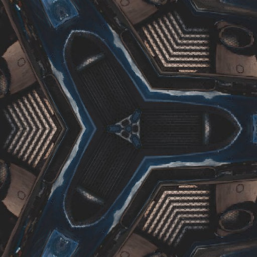Molecular Physics Hexagon wallpaper pattern