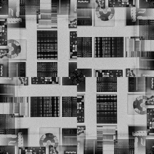 wallpaper⁶ — seamless rotate4 pattern from bauhaus