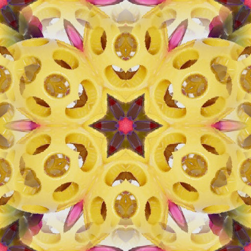 3D Kaleidoscope wallpaper pattern