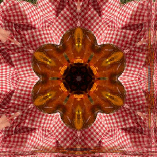 Cryptography Kaleidoscope wallpaper pattern