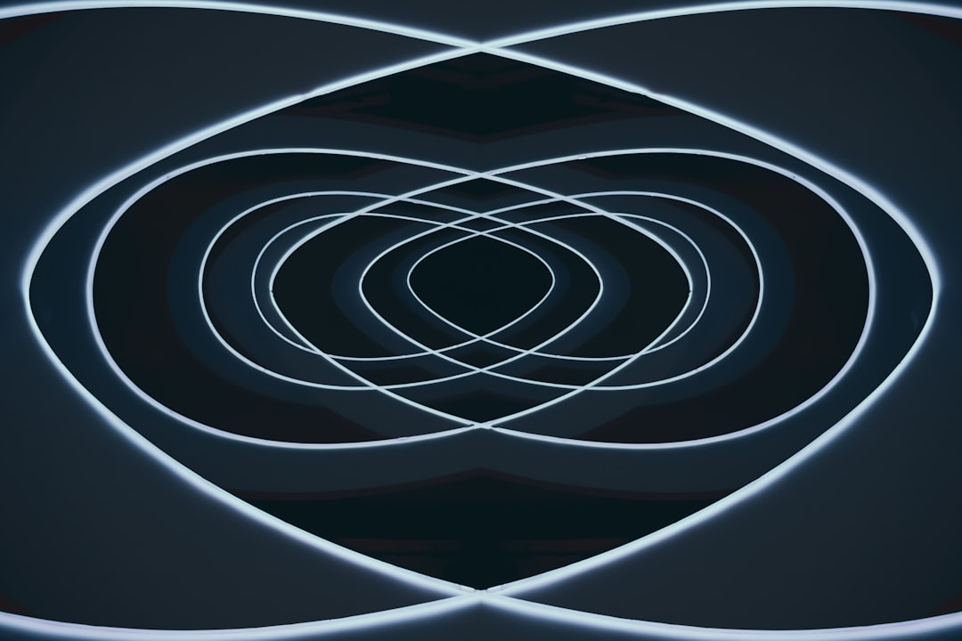 Seamless mirror wallpaper pattern — Glitch by wallpaper⁶ — base photo: a black and white photo of a spiral