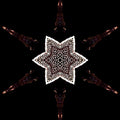 Seamless kaleidoscope wallpaper pattern — Origami by wallpaper⁶