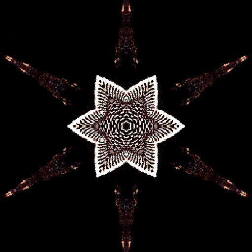 Seamless kaleidoscope wallpaper pattern — Origami by wallpaper⁶