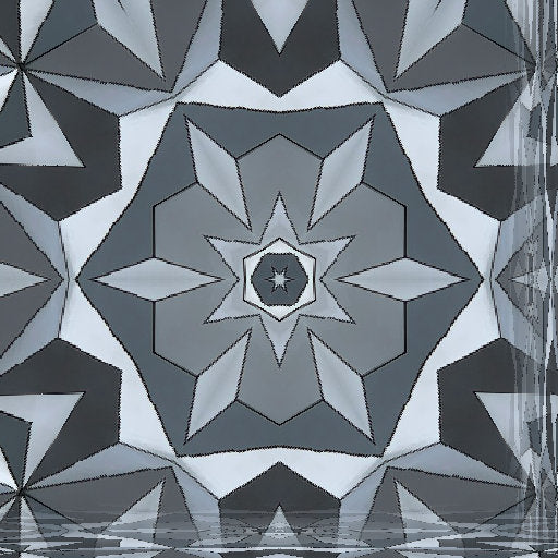 Molecular Physics Kaleidoscope wallpaper pattern