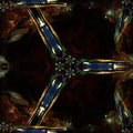 Mineralogy Hexagon wallpaper pattern