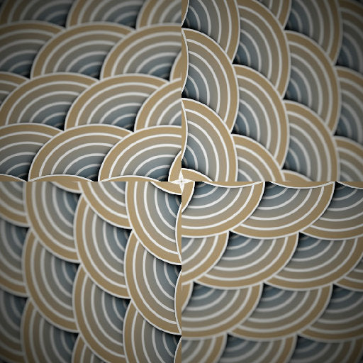 wallpaper⁶ — seamless rotate4 pattern from opart