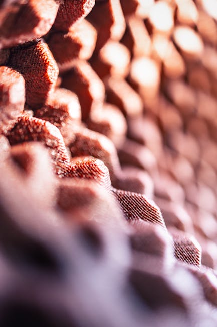 Seamless kaleidoscope wallpaper pattern — Medicine by wallpaper⁶ — base photo: Close-up shot of an abstract conical texture with a blurred effect, perfect for backgrounds.