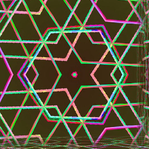 Seamless hex wallpaper pattern — Geometry by wallpaper⁶