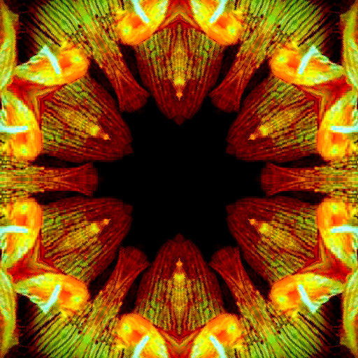 Seamless kaleidoscope wallpaper pattern — Geometry by wallpaper⁶