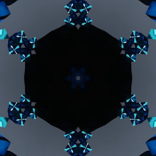 3D Kaleidoscope wallpaper pattern