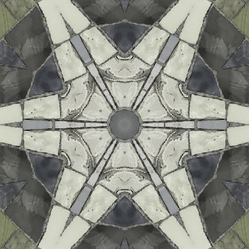 Seamless kaleidoscope wallpaper pattern — Origami by wallpaper⁶