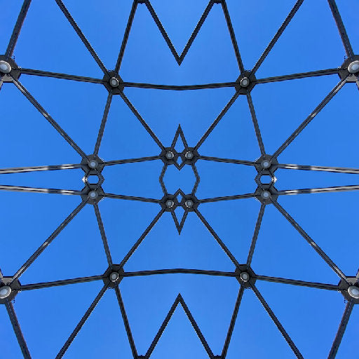 Molecular Physics Mirror wallpaper pattern