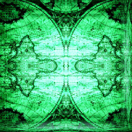 Seamless mirror wallpaper pattern — Cartography by wallpaper⁶