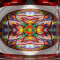 Seamless mirror wallpaper pattern — Geometry by wallpaper⁶