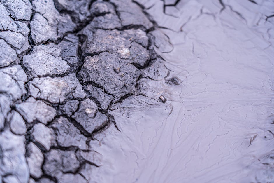Seamless kaleidoscope wallpaper pattern — Astronomy by wallpaper⁶ — base photo: Detailed close-up of cracked mud texture displaying natural patterns and textures, ideal for backgro