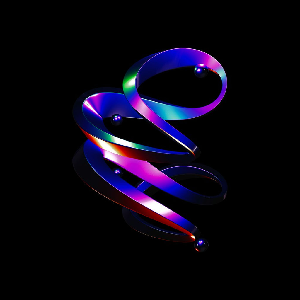 WALLPAPER⁶ — seamless mirror4 pattern from dna double helix, Biology — base photo: Tipsy rings