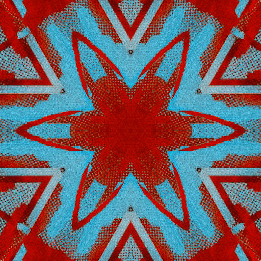 Seamless kaleidoscope wallpaper pattern — Glitch by wallpaper⁶