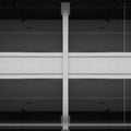 WALLPAPER⁶ — seamless mirror4 pattern from bauhaus architecture detail, Bauhaus