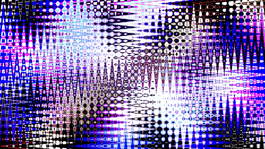 Seamless mirror wallpaper pattern — Glitch by wallpaper⁶ — base photo: Union | Blender 3D