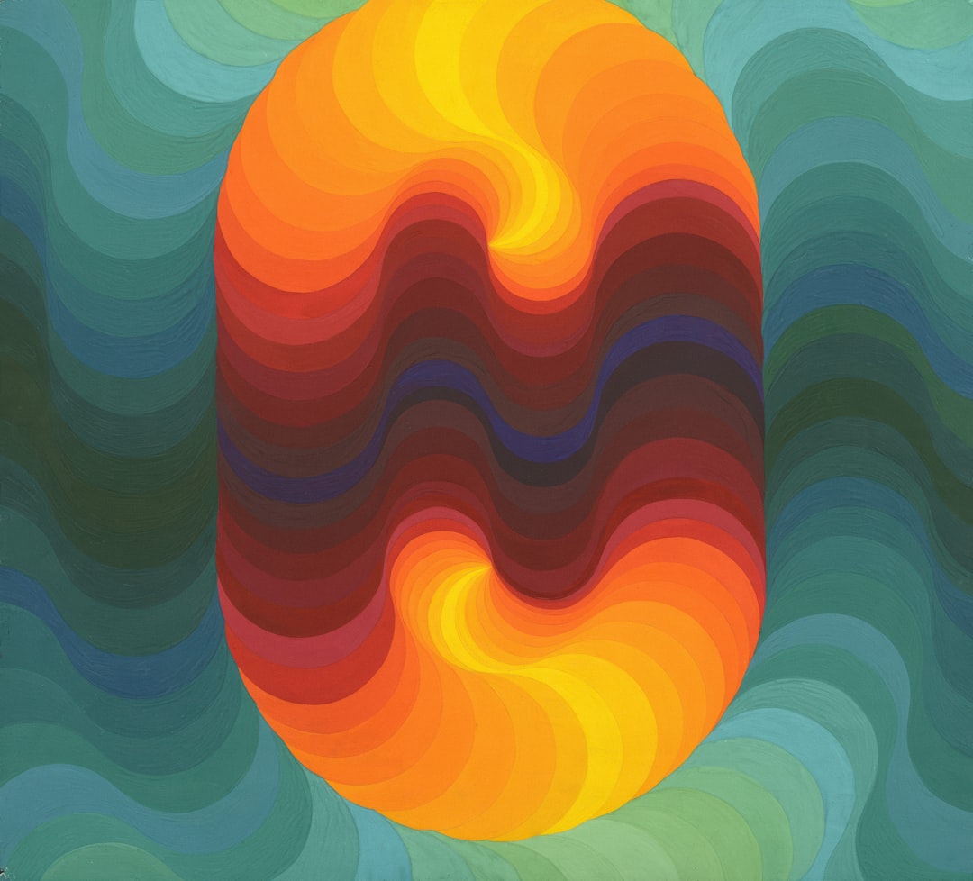 wallpaper⁶ — seamless mirror4 pattern from opart — base photo: Base photograph selected from the Op-Art collection for the search "Op-Art".