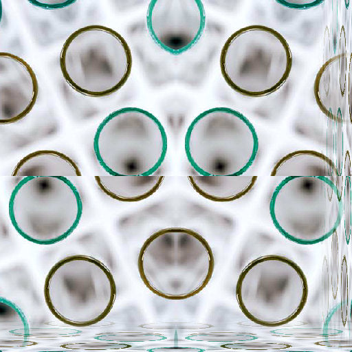 Molecular formulas arranged in a brick pattern, featuring classic chemistry elements and laboratory aesthetic.