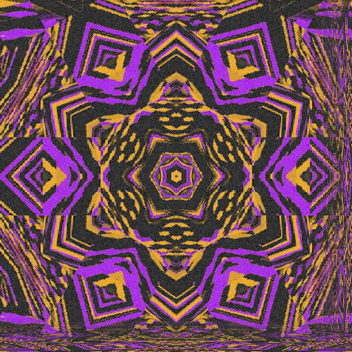 Seamless kaleidoscope wallpaper pattern — Glitch by wallpaper⁶