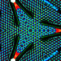 Seamless hex wallpaper pattern — Stained Glass by wallpaper⁶