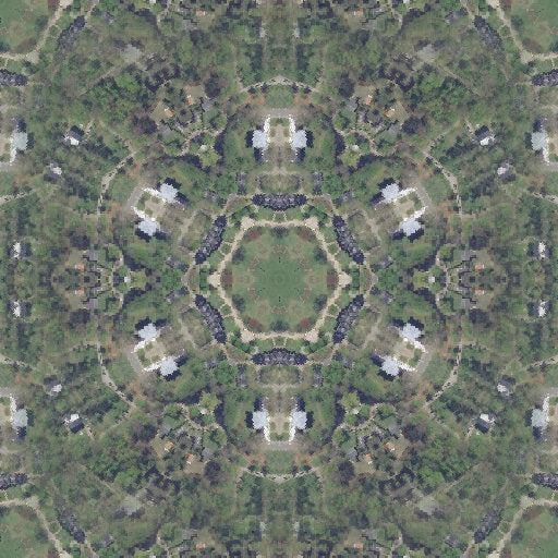 Seamless kaleidoscope wallpaper pattern — Arithmetic by wallpaper⁶