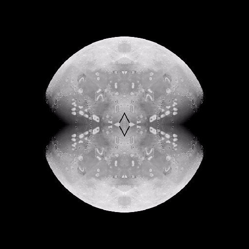Seamless mirror wallpaper pattern — Algebra by wallpaper⁶