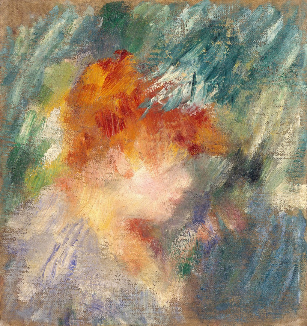 Seamless hex wallpaper pattern — Calligraphy by wallpaper⁶ — base photo: Jeanne Samary 1878 Auguste Renoir Associated Names Auguste Renoir Artist, French, 1841 - 1919 https: