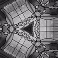 Seamless hex wallpaper pattern — Stained Glass by wallpaper⁶