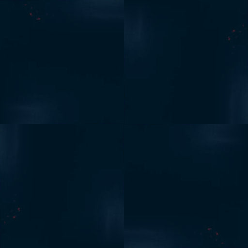 A seamless blue data visualization pattern featuring rotating geometric lines and nodes on a dark background.
