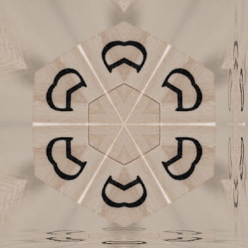 Seamless kaleidoscope wallpaper pattern — Arithmetic by wallpaper⁶