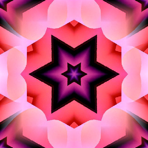 Seamless kaleidoscope wallpaper pattern — Origami by wallpaper⁶