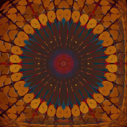 wallpaper⁶ — seamless kaleidoscope pattern from opart