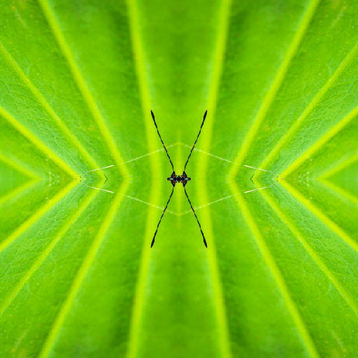 Entomology Mirror wallpaper pattern