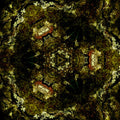 Seamless hex wallpaper pattern — Calligraphy by wallpaper⁶
