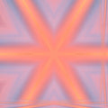 A complex purple and gold kaleidoscope pattern featuring radial crystalline shapes and light reflections with high contrast.