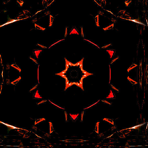 Seamless kaleidoscope wallpaper pattern — Cosmology by wallpaper⁶