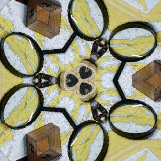Meteorology Hexagon wallpaper pattern