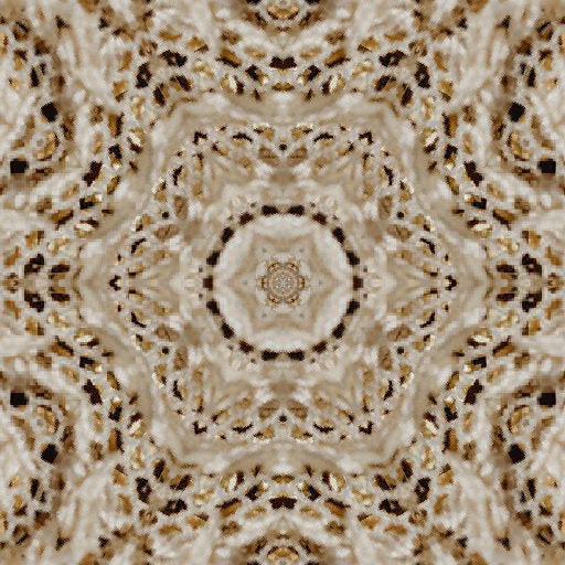 Topology Kaleidoscope wallpaper pattern