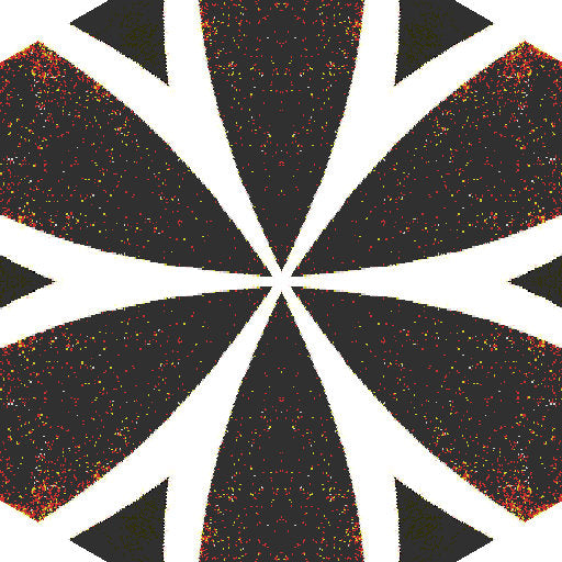 Seamless kaleidoscope wallpaper pattern — Calligraphy by wallpaper⁶