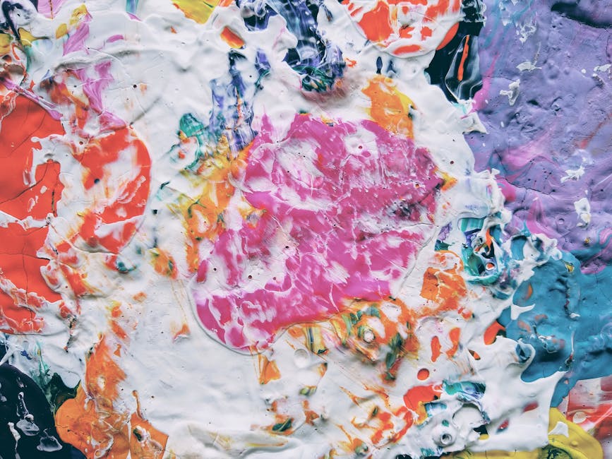 Emotions Diamond wallpaper pattern — base photo: Explore vibrant abstract art with colorful paint texture featuring swirling hues.