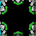 Seamless kaleidoscope wallpaper pattern — Biochemistry by wallpaper⁶